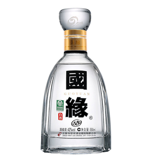 今世缘国缘四开42度550ml白酒幽雅醇厚型纯粮食婚庆商务聚会酒水