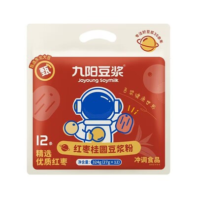 九阳豆浆桂圆红枣豆浆粉低甜冲泡