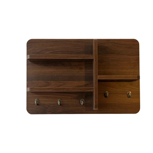 2024新款电表箱装饰画挂画免打孔网红电闸盒装饰遮挡挂衣钩置物架