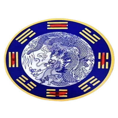 【镇水青龙贴】青龙贴水龙头上大吉厨房牌靠窗自粘式洗衣机贴正品