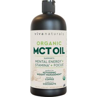 viva美国原装进口天然有机MCT油防弹咖啡专用生酮饮食椰子油946ml