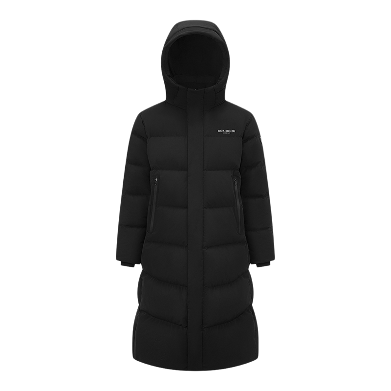 波司登羽绒服男女同款加厚连帽
