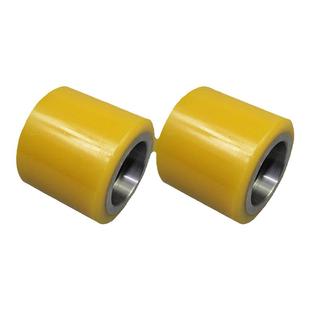 中力叉车轮子合力杭叉地牛小金刚80*60承重轮电动液压搬运叉车轮