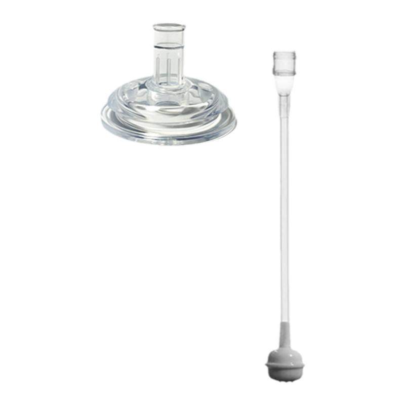 十月结晶吸管配件奶瓶专用重力球宽口径水杯嘴硅胶宝宝学饮嘴适配