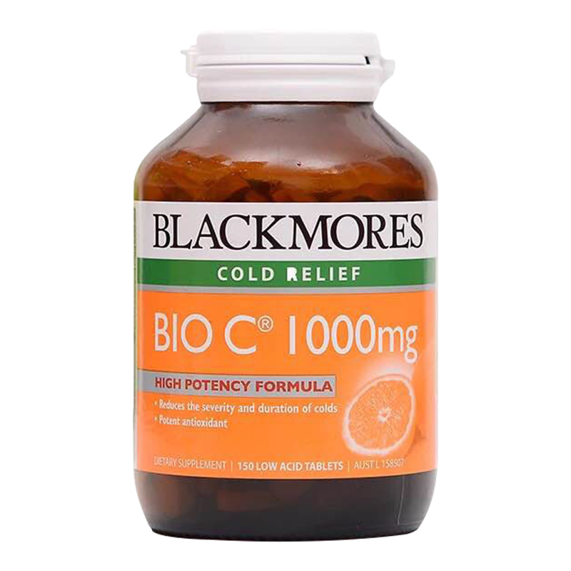 澳洲Blackmores 活性维生素C片 VC 1000mg150粒米雪高