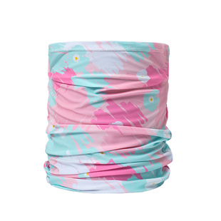 B.Duck儿童防晒面罩upf50+防风全脸防紫外线轻薄透气遮阳骑行围脖