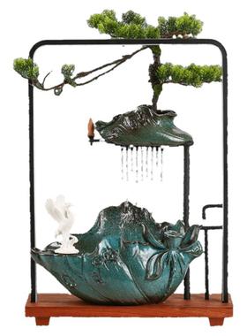 生财景观喷泉乔迁开业流水摆件