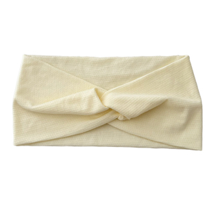 月子发带夏薄款护额头防风产妇包头巾莫代尔棉显脸小孕妇大头围