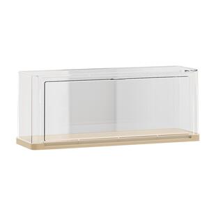 盲盒收纳盒展示架适用泡泡玛特潮玩手办娃娃防尘盒萌粒摆件可叠加