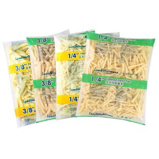 薯条蓝威斯顿薯条冷冻半成品肯德基细薯条2kg美式粗薯商用批发