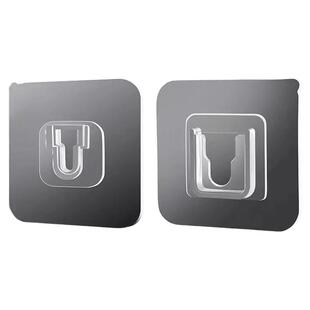 强力子母扣卡扣免打孔字母扣无痕粘钩塑料贴扣挂钩固定器粘扣承重