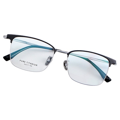 蔡司眼镜片纯钛镜架抗蓝光防辐射