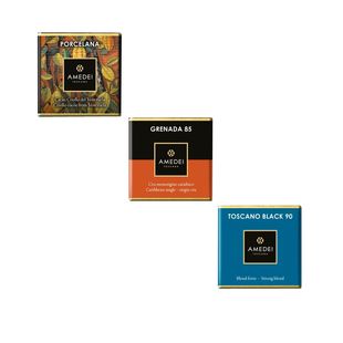 意大利进口Amedei单源可可黑巧procelana chuao70%100%小片零食