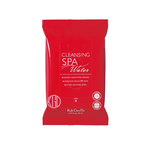 日本Koh Gen Do/江原道SPA温泉水温和养肤便携式卸妆湿巾10片/包