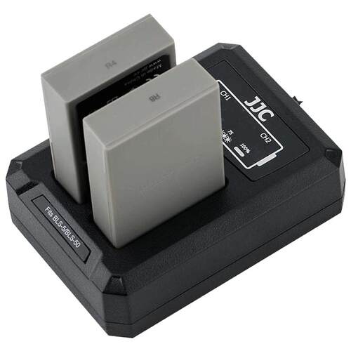 【3C认证】JJC BLS-5相机电池适用奥林巴斯OM5II二代 OM-5 E-PL9 E-PL8/7 EPL6 EPL5 E-M10II/III充电器套装