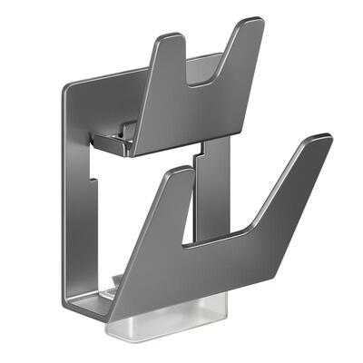 枪灰锅盖架子免打孔壁挂式