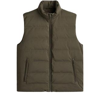 HM男装棉衣冬季立领休闲疏水防风外出夹棉背心1274643