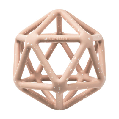 MARLMARL牙胶球新生儿磨牙棒宝宝柔软安抚啃咬玩具polygon ball