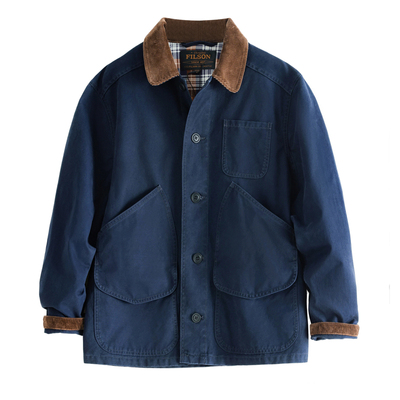 Filson男士帆布夹克经典野战外套