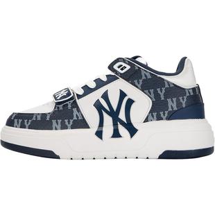 【自营】MLB鞋子男鞋女鞋新款板鞋运动休闲鞋老花学长鞋3ASXCDN3N