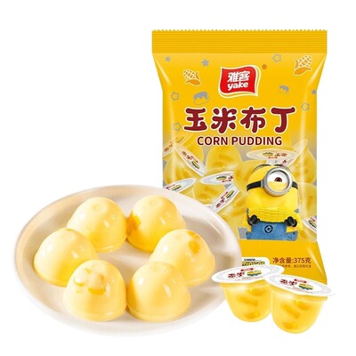 雅客玉米布丁牛乳布丁