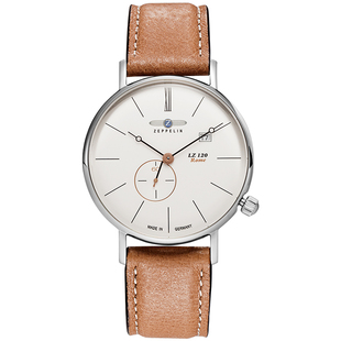 齐博林德国手表男士休闲石英表小众轻奢简约气质情侣男女表齐柏林