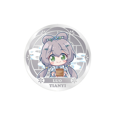 正版Vsinger周边彩绘币盲盒官谷