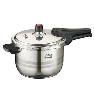 爱仕达官方旗舰店高压锅304不锈钢家用燃气电磁炉通用防爆压力锅