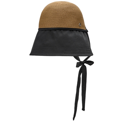 热风2026年新款女士拼接蛋卷草帽