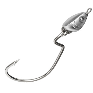 名犀越障防挂铅头钩德州钓组路亚曲柄铅头钩鳜鱼鲈鱼快速加强钩条