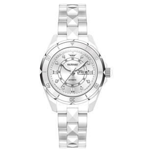 520情人节礼物瑞士认证正品牌新款陶瓷女表进口机芯机械表十大