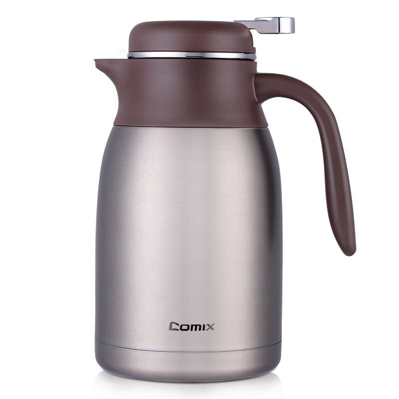 齐心保温杯L314/L315不锈钢保温壶办公家用礼品水杯暖瓶热水瓶