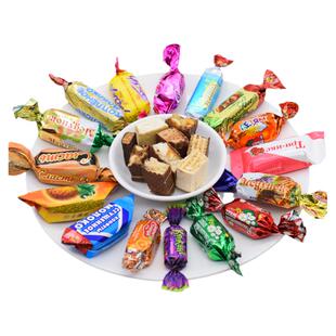 网红俄罗斯混装巧克力零食大礼包组合一整箱女生儿童进口糖果礼盒