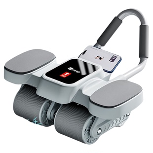 Keep健腹轮自动回弹家用健身器材腹肌训练器神器运动减肥卷腹轮男