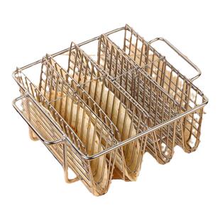 可放入空气炸锅烤箱炸炉墨西哥V型塔可皮定型器炸篮模具餐具taco