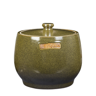 景德镇陶瓷米缸米桶5 10斤20斤30斤家用陶瓷缸储物罐防潮防虫带盖