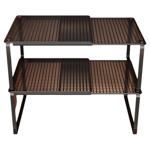 衣柜可伸缩分层置物架橱柜内衣物隔板分层架衣橱柜内空间利用神器