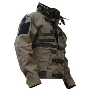 隐忍 甲虫马克1骑行服短夹克男款美式机车服男士款冬季赛车服外套