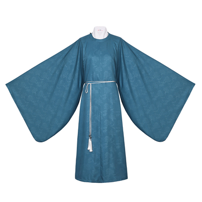秋冬汉服提花暗纹明制圆领袍