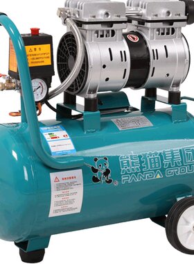 熊猫高压木工喷漆220v冲气泵