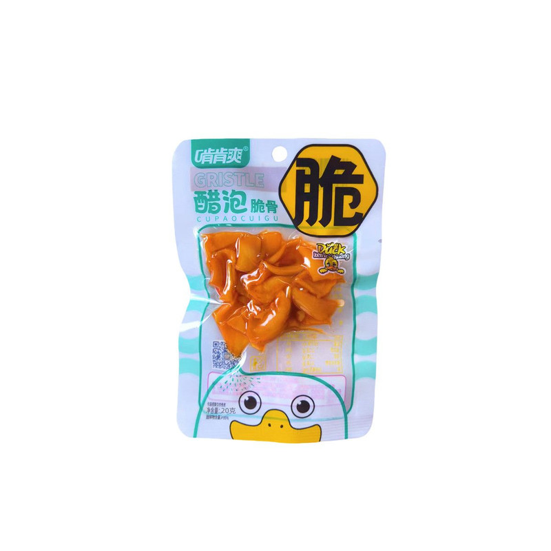 啃肯爽泡椒脆骨醋泡软骨酸辣脆爽