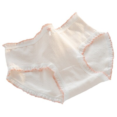 果酱慕斯纯棉中腰三角裤女士内裤