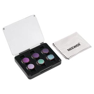 NEEWER纽尔适用大疆MINI4Pro无人机滤镜套餐UV保护镜CPL偏光滤镜ND减光滤镜黑柔高清金色蓝色拉丝特效滤镜