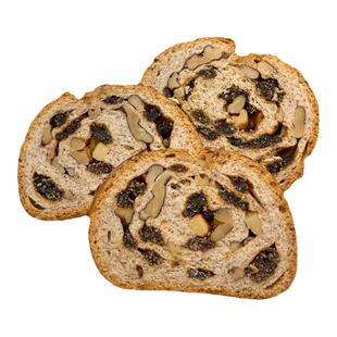 新疆特产黑裸麦大列巴面包450克俄罗斯代餐营养食品葡萄干核桃仁