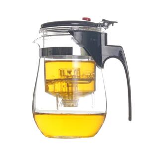 凯立重压耐热玻璃飘逸杯可拆洗过滤内胆花茶玲玲杯茶具茶壶冲茶器