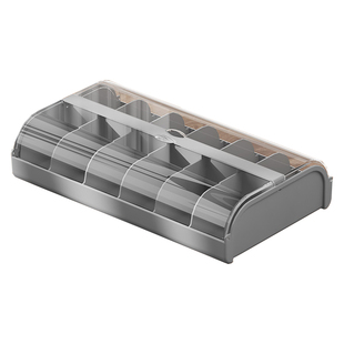 衣柜内窄缝婴儿宝宝袜子收纳盒省空间大容量儿童内裤分隔收纳神器