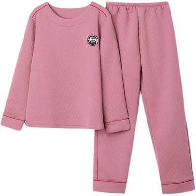 睡衣女士秋冬季纯棉中老年妈妈