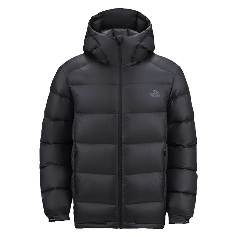 【经典2.0】伯希和800蓬鹅绒羽绒服女冬季户外保暖轻薄短款外套男