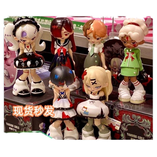 正品现货玩乐寻潮可爱甜丧萝莉盲盒潮玩女孩手办杀戮天使女生礼物