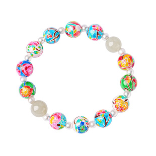 宫里上新十二花神手链女款古法足银多宝手串轻奢高级感生日礼物